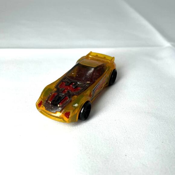 Hot Wheels HW Track Stars Race Nerve Hammer 2013 Yellow Car 1:64 Diecast Used - Picture 2 of 7